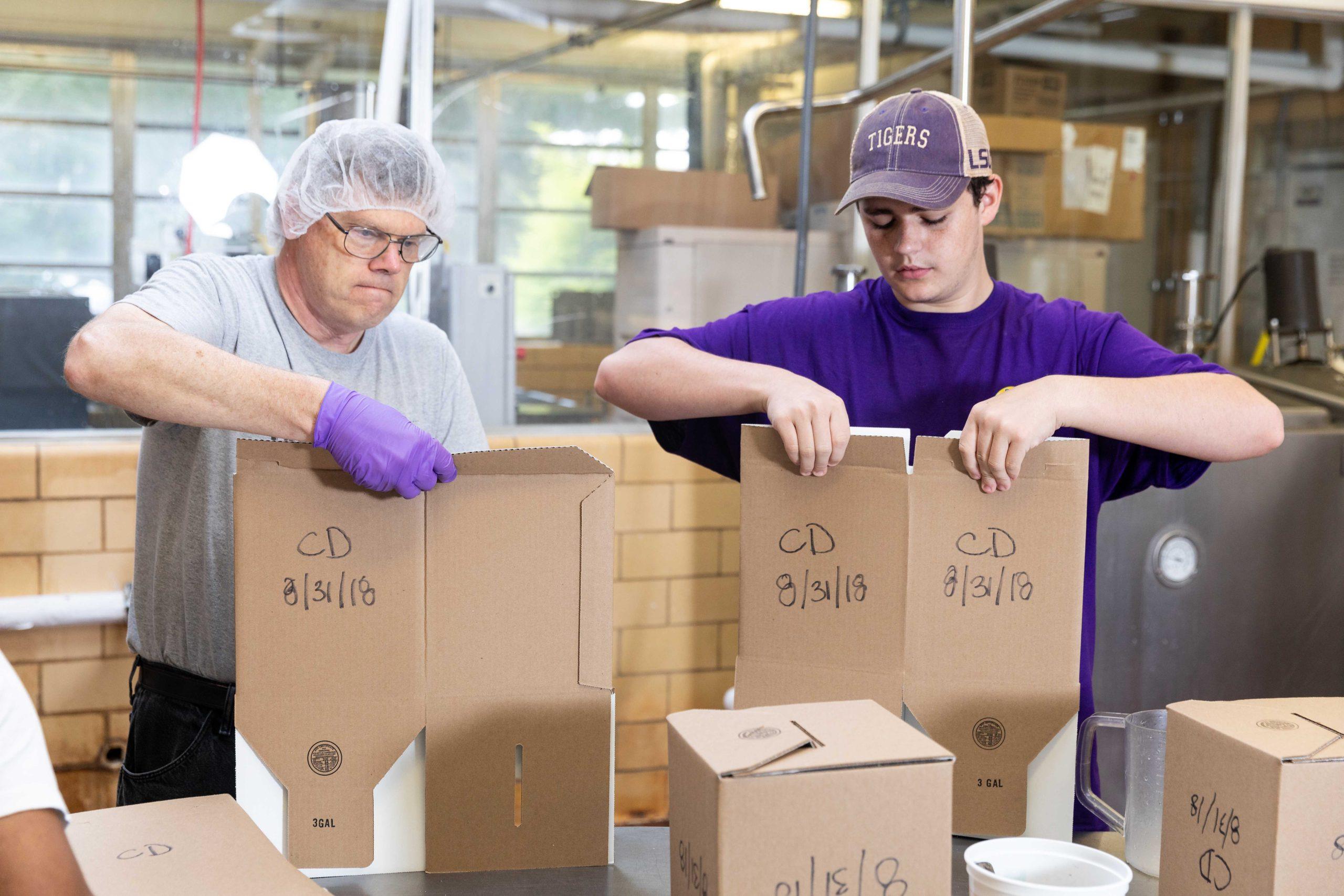 Ice cream in the making: Behind the scenes at the LSU Dairy Store