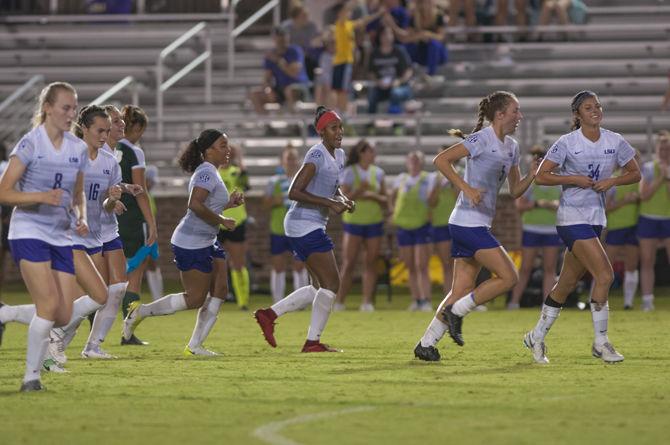 LSU Women's Soccer Defeats the Stetson Hatter's 2-0