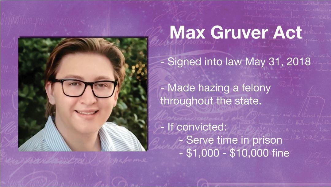 The life of Max Gruver continues to make waves