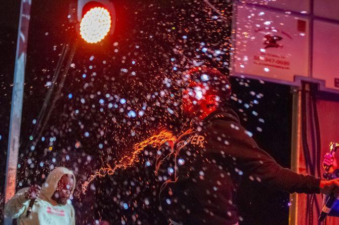 Waka Flocka Flame braves rainy weather in performance at LSU Homecoming Concert