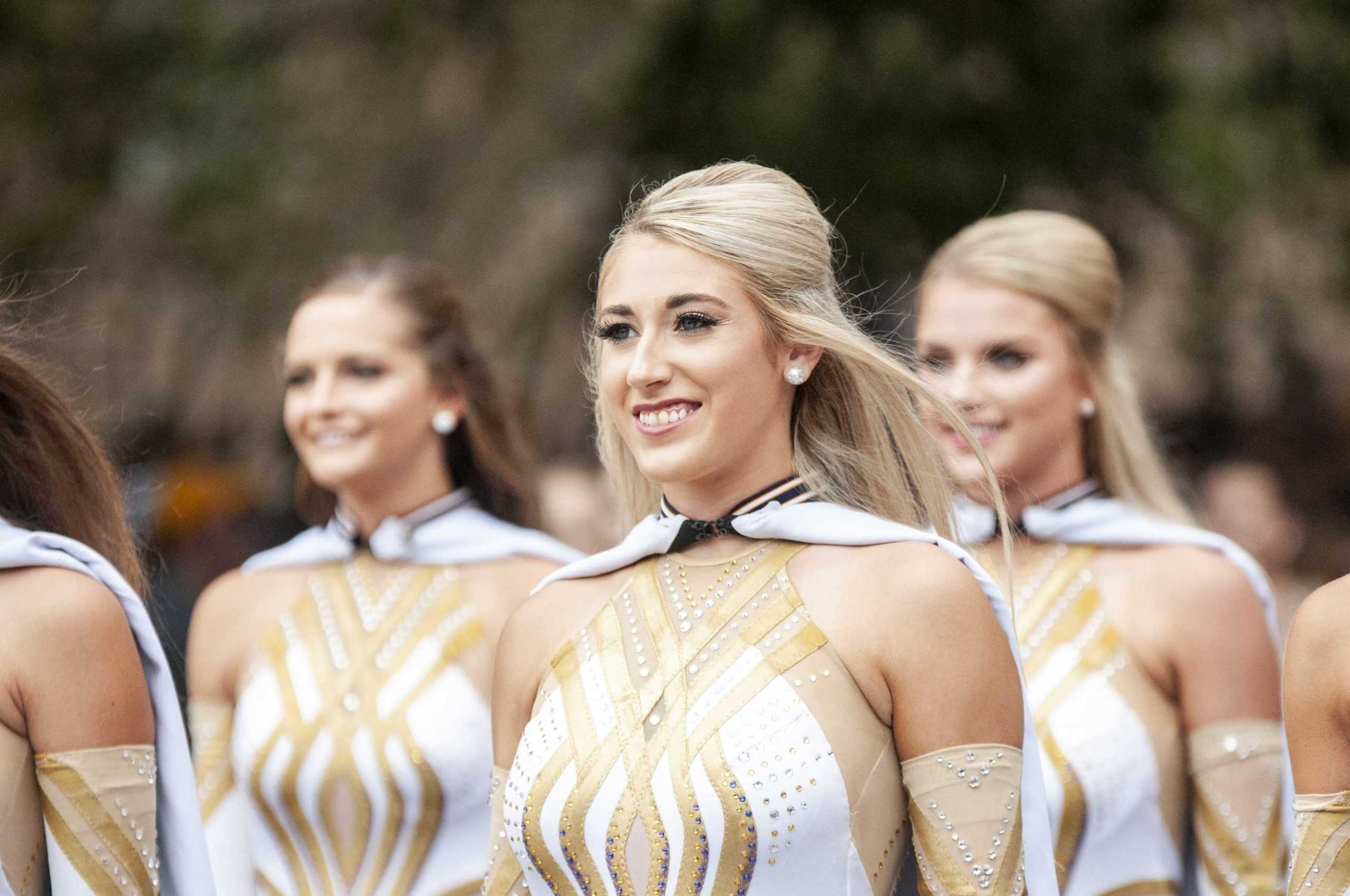 PHOTOS: LSU marches Victory Hill before game against Mississippi State