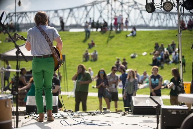 Tennessee based band, Brother Man, performs on Saturday, March 18, 2017, at Levee Plaza in downtown Baton Rouge as part of the very first Bloom Music and Arts Festival.