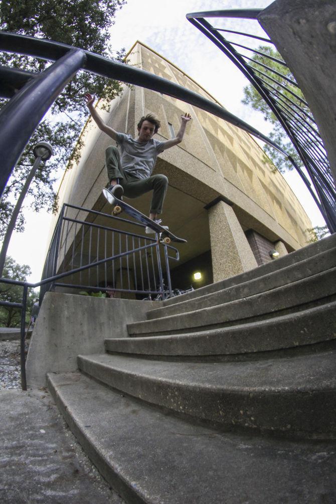 Skate LSU combines passions for skateboarding, gardening