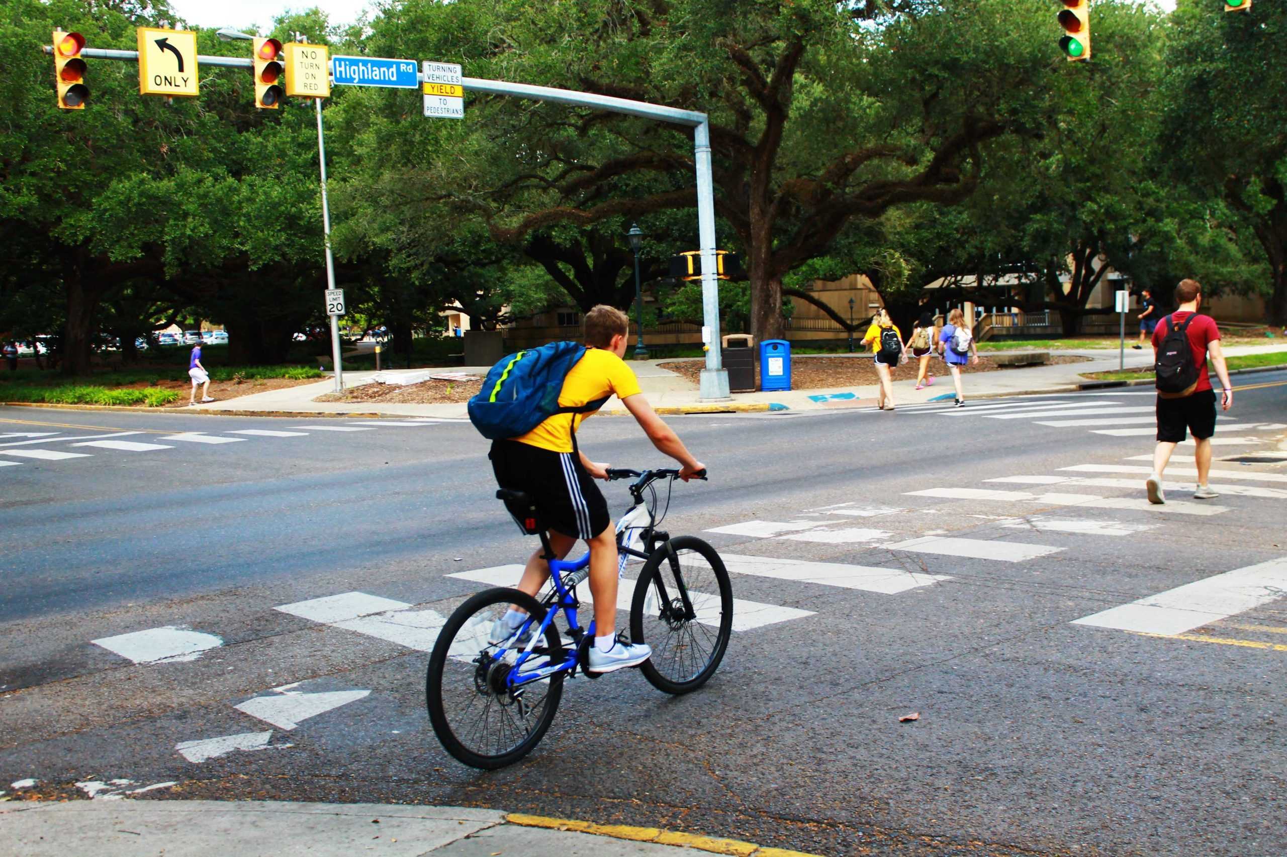 LSU bicycle infrastructure lacking, projects in development