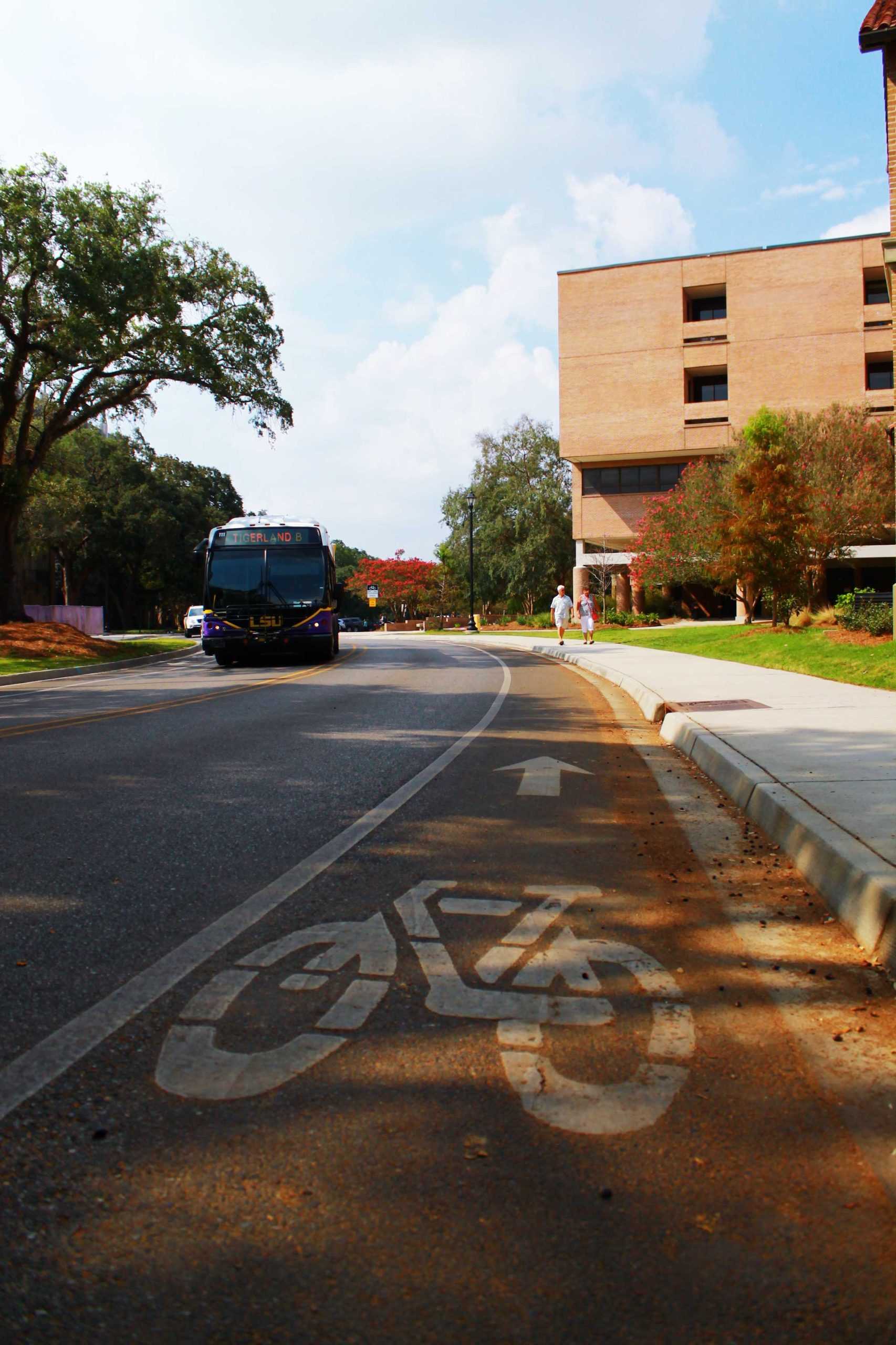 LSU bicycle infrastructure lacking, projects in development