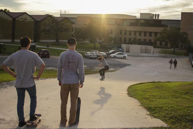 Skate LSU combines passions for skateboarding, gardening