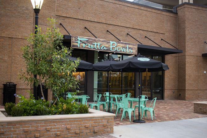 Frutta Bowls sits at Nicholson Gateway on Monday, Oct. 22, 2018.