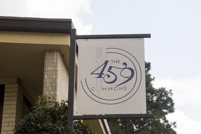 Dining hall's sign displays outside of building on Friday, Aug. 26, 2016 at the 459 Commons.