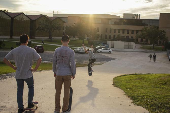 Skate LSU combines passions for skateboarding, gardening