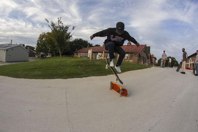 Skate LSU combines passions for skateboarding, gardening