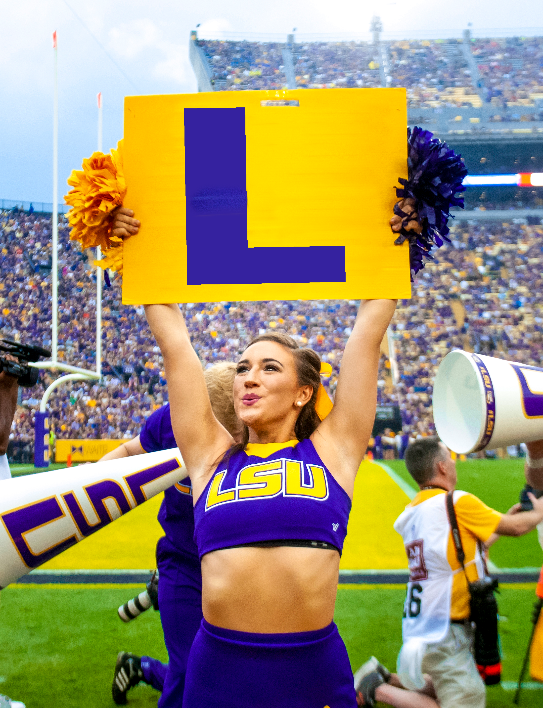 'It&#8217;s much greater than a sport': Behind the scenes of LSU Cheer