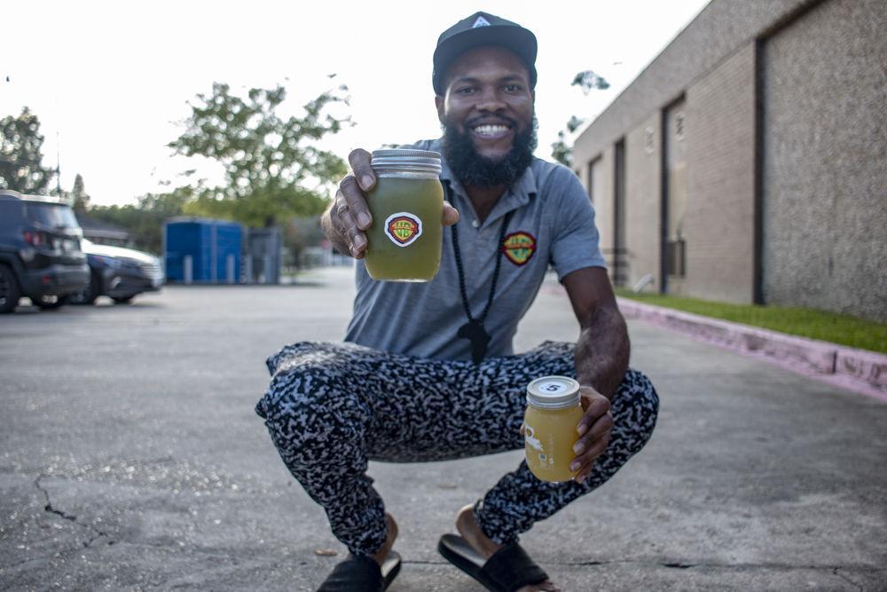 Urban Bros co-owner Willie Roberts talks about his plant-based diet journey at the Dr. Martin Luther King, Jr. Community Center on Sunday, Oct. 14, 2018.