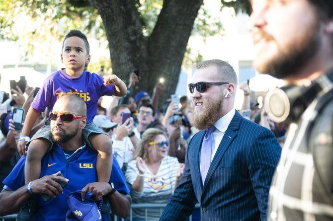 PHOTOS: LSU vs Bama March Down Victory Hill