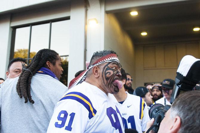 PHOTOS: LSU vs Bama March Down Victory Hill