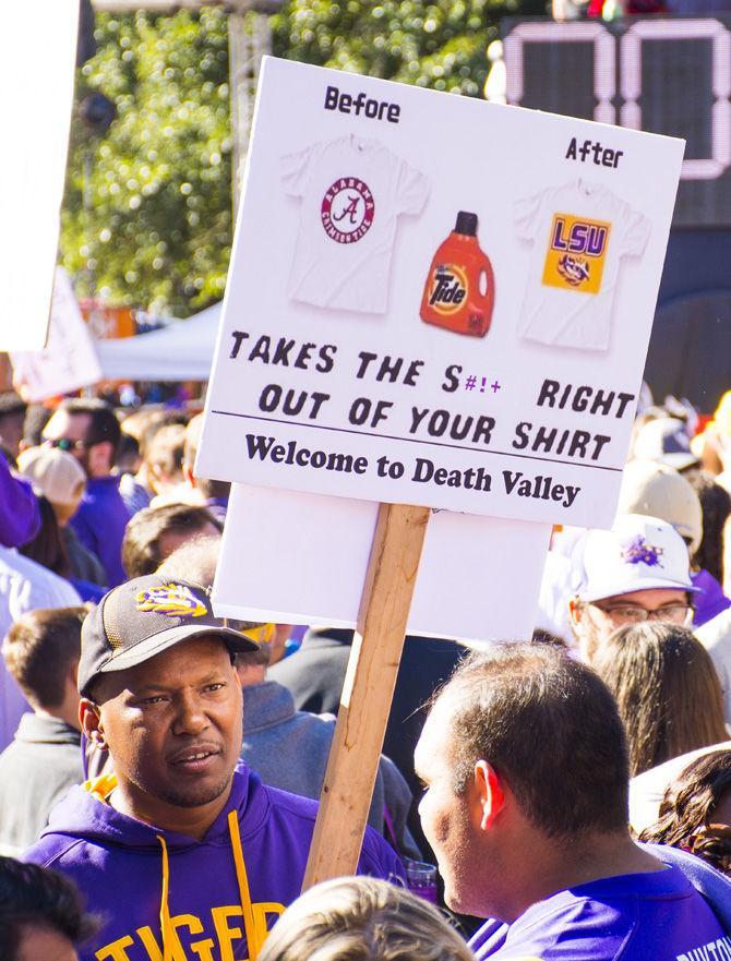 PHOTOS: BAMA Hate Signs