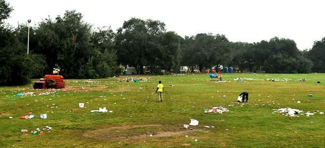 Inside the campus cleanup effort after LSU home football games