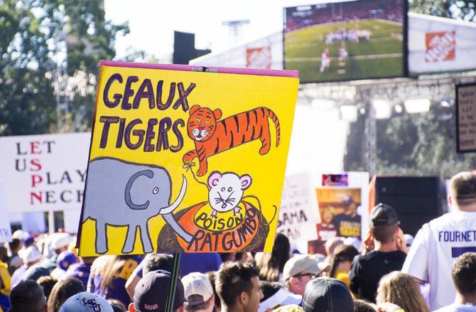 PHOTOS: BAMA Hate Signs