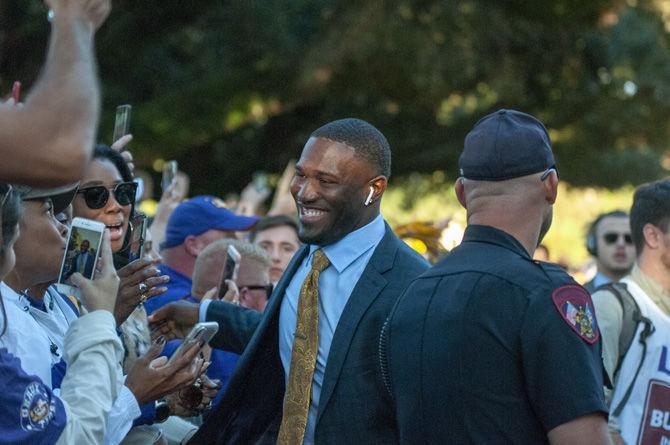 PHOTOS: LSU vs Bama March Down Victory Hill