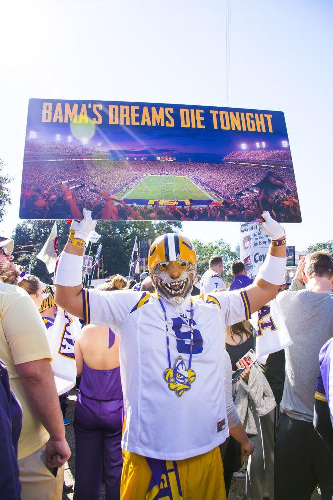 PHOTOS: BAMA Hate Signs