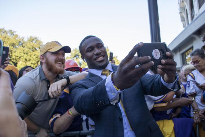 PHOTOS: LSU vs Bama March Down Victory Hill