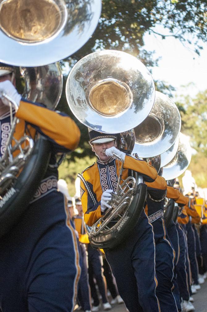 PHOTOS: LSU vs Bama March Down Victory Hill