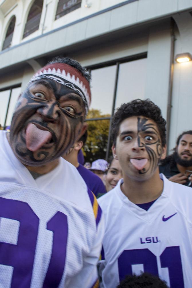 PHOTOS: LSU vs Bama March Down Victory Hill