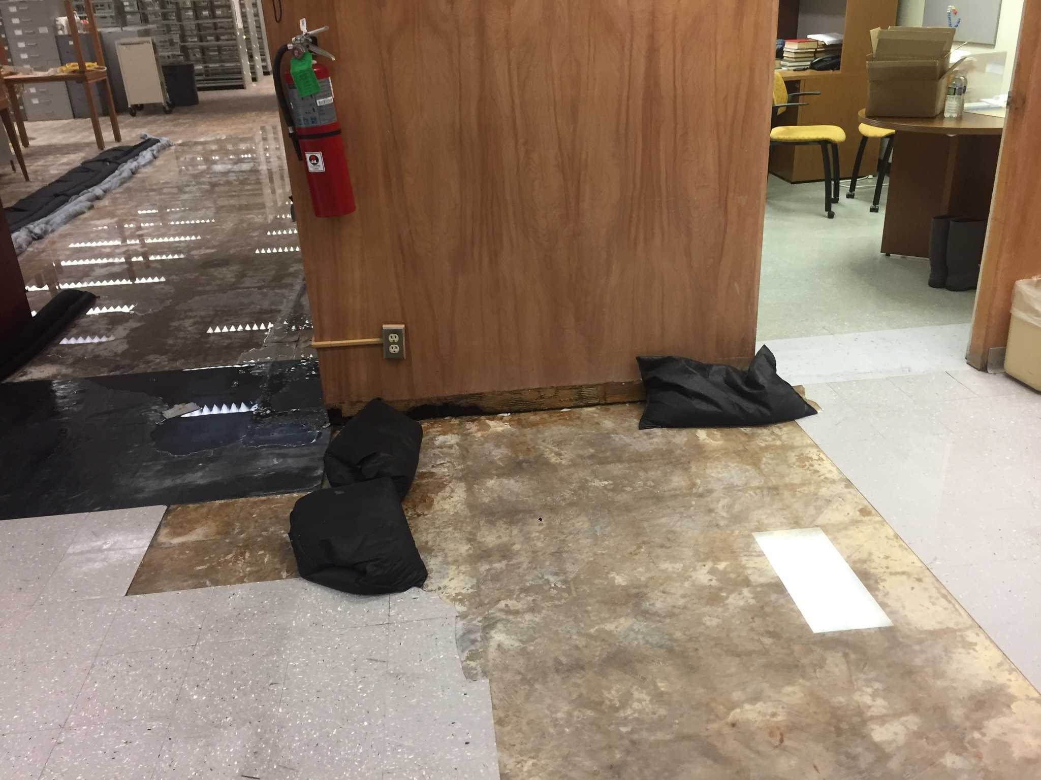 LSU Middleton Library faces frequent water intrusion after almost three months