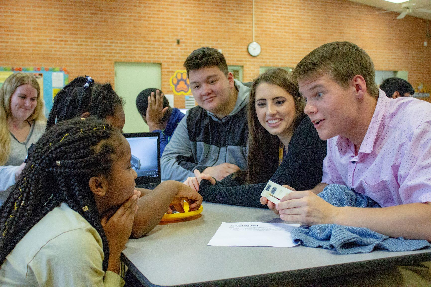 LSU students 3D-print math tools for elementary students