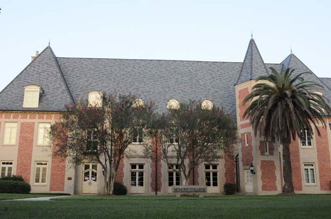 The French House was built in 1935 and houses LSU's Honors College.