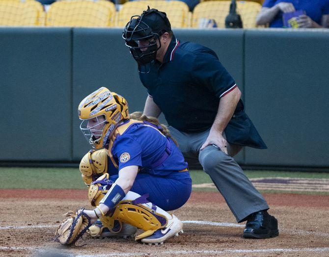 LSU softball wins 11-0 against Troy