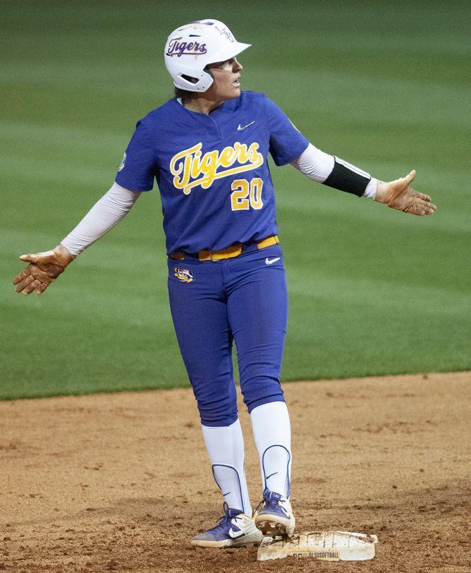 LSU softball wins 11-0 against Troy