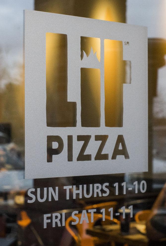 Lit Pizza operates during business hours on March 6, 2017.