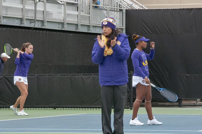 PHOTOS : LSU Women's Tennis VS South Carolina