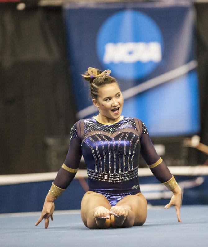 An inside look at how LSU gymnastics designs its leotards