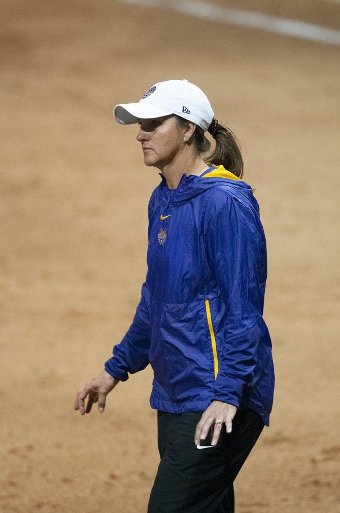 LSU softball wins 11-0 against Troy