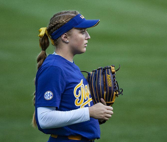 LSU softball wins 11-0 against Troy