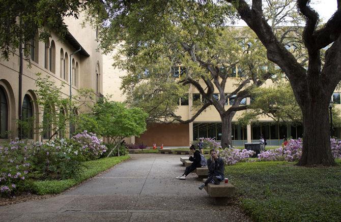 Louisiana State University is a public institution that covers nearly 2,000 acres of land. LSU is located in Baton Rouge, LA on Friday, March 15, 2019.