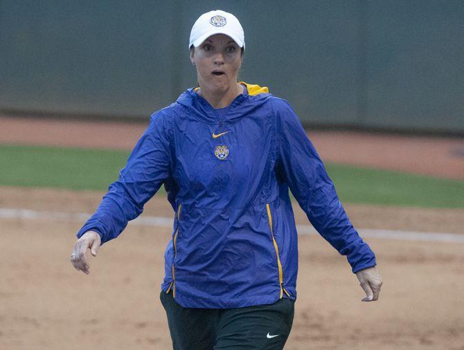 LSU softball wins 11-0 against Troy