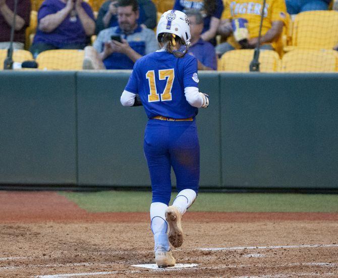 LSU softball wins 11-0 against Troy