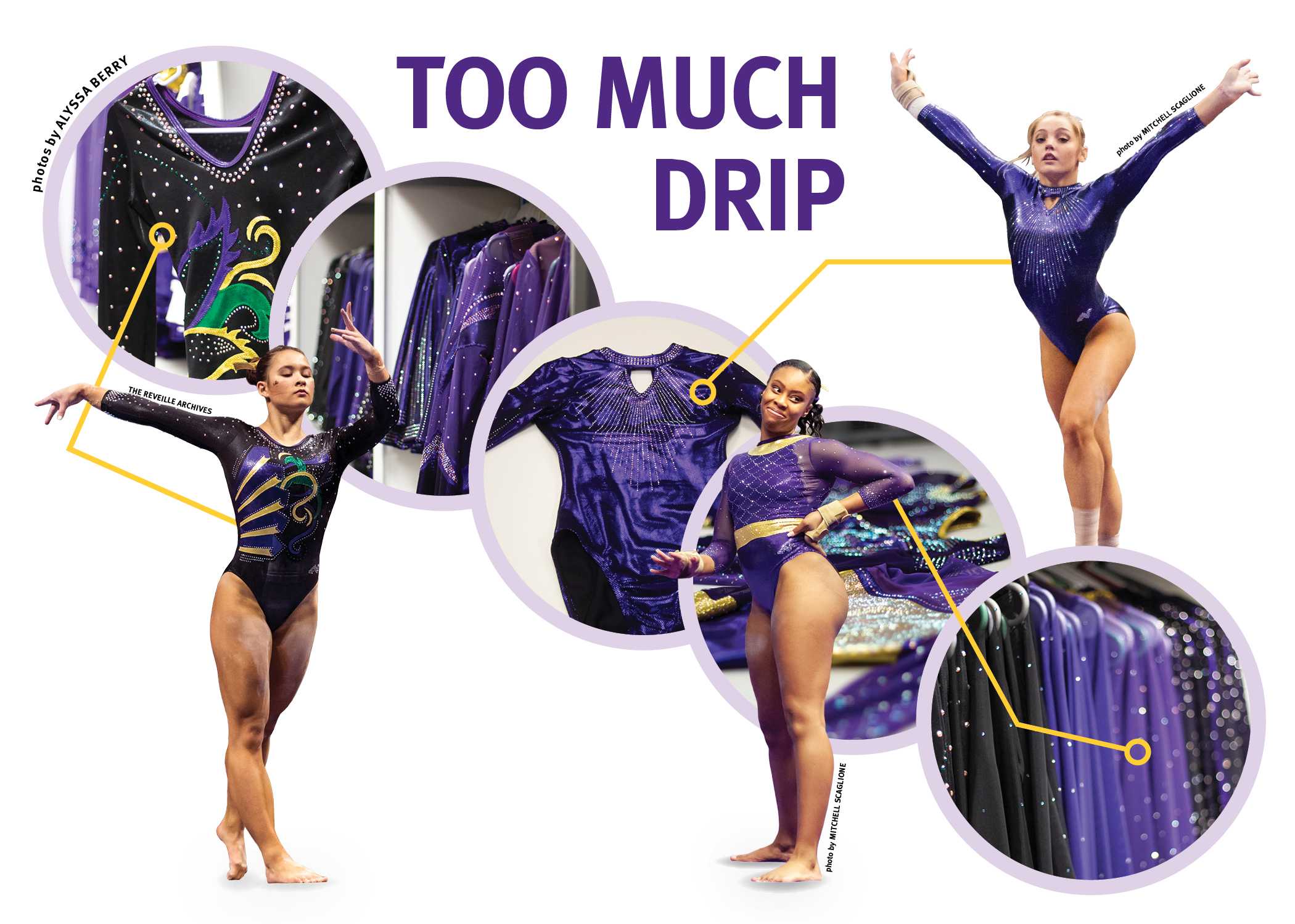 An inside look at how LSU gymnastics designs its leotards