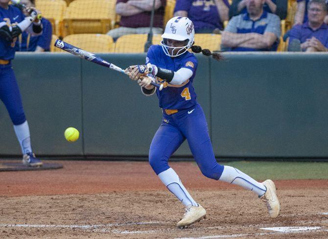 LSU softball wins 11-0 against Troy