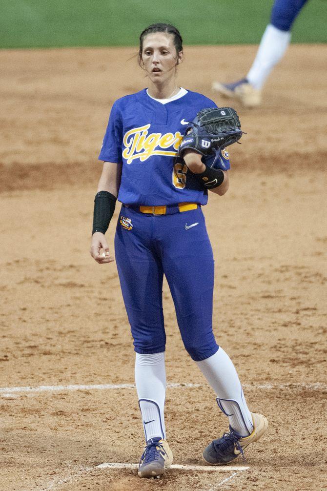 LSU softball wins 11-0 against Troy