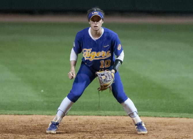 LSU softball wins 11-0 against Troy