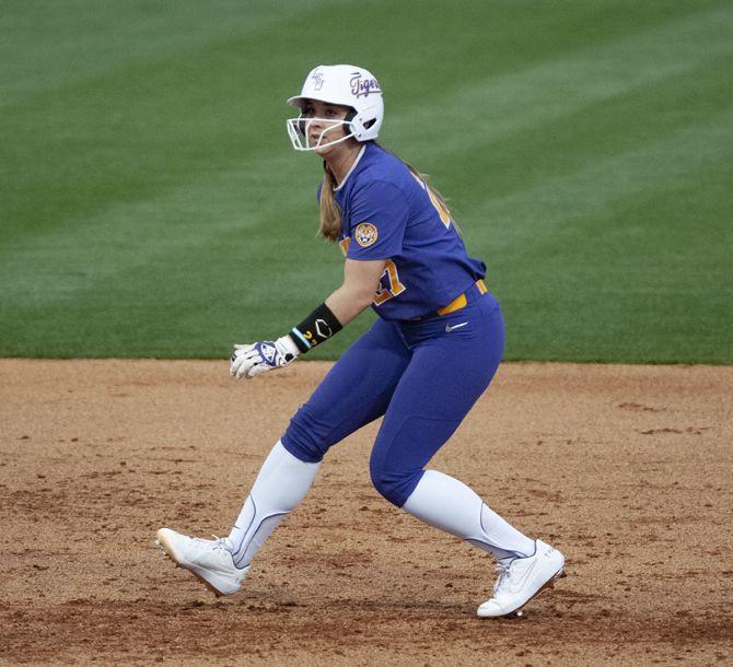 LSU softball wins 11-0 against Troy