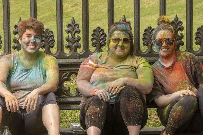 Baton Rouge's first Holi festival went off with flying colors