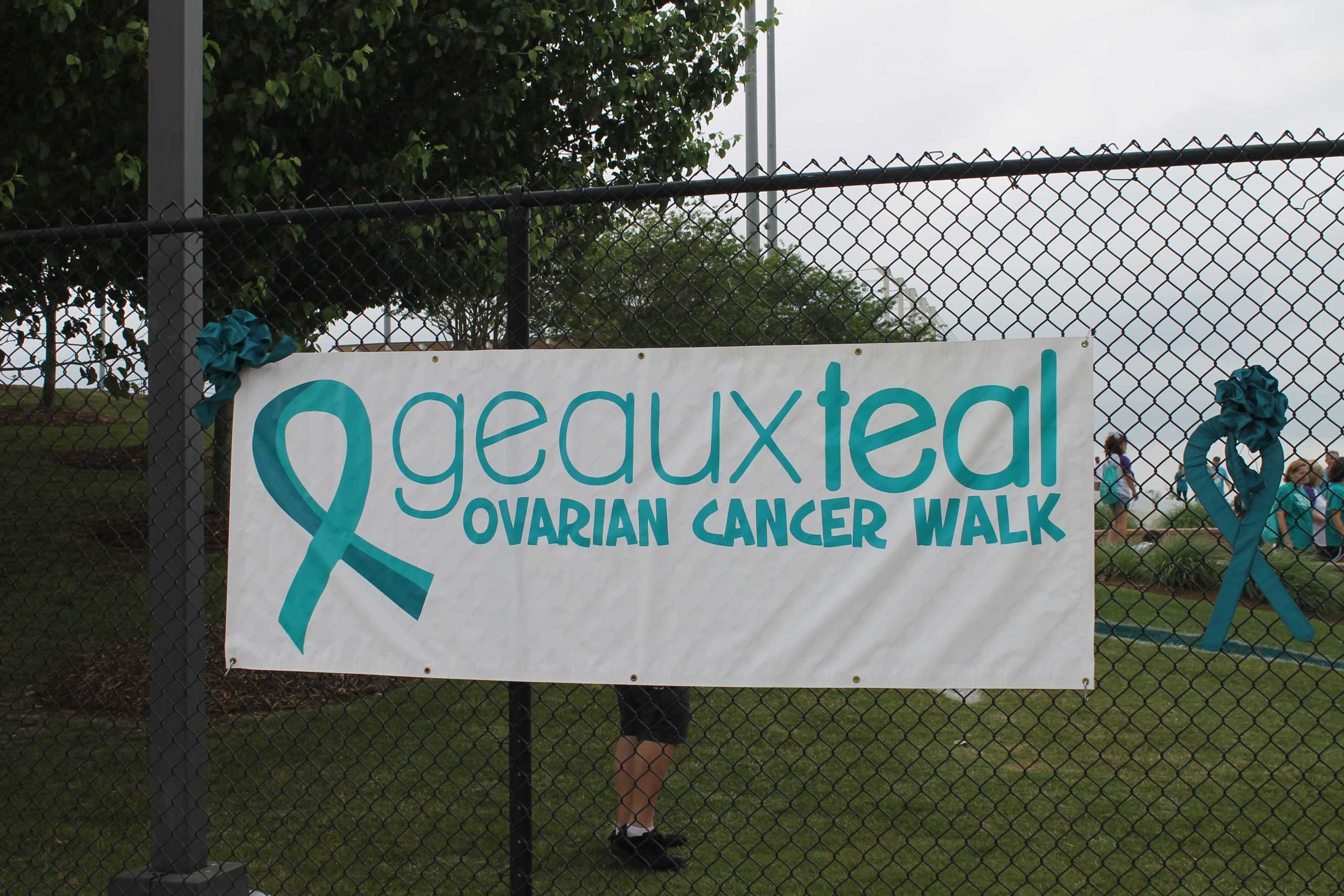 Geaux Teal Ovarian Cancer Awareness Walk breaks records in seventh year