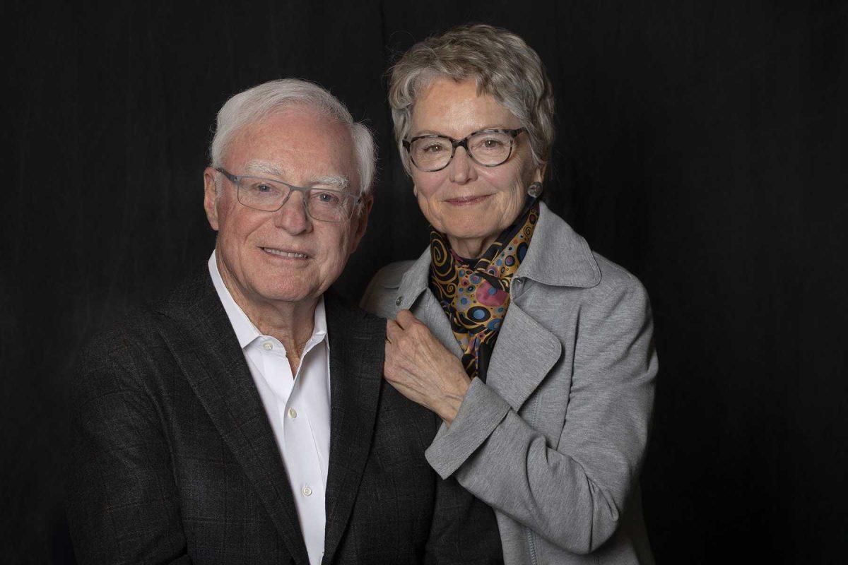 Ava Leavell Haymon and Cordell Haymon in a headshot.