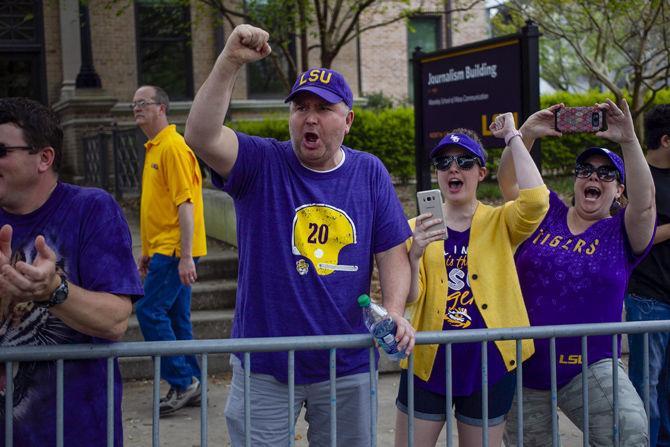 PHOTOS: 2019 Spring Game march down Victory Hill