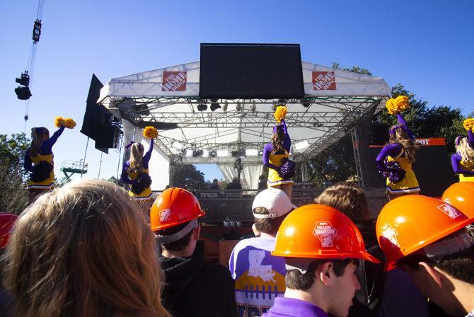 LSU hosts ESPN's 'College GameDay' show at the Quad on Saturday, Nov. 3, 2018.