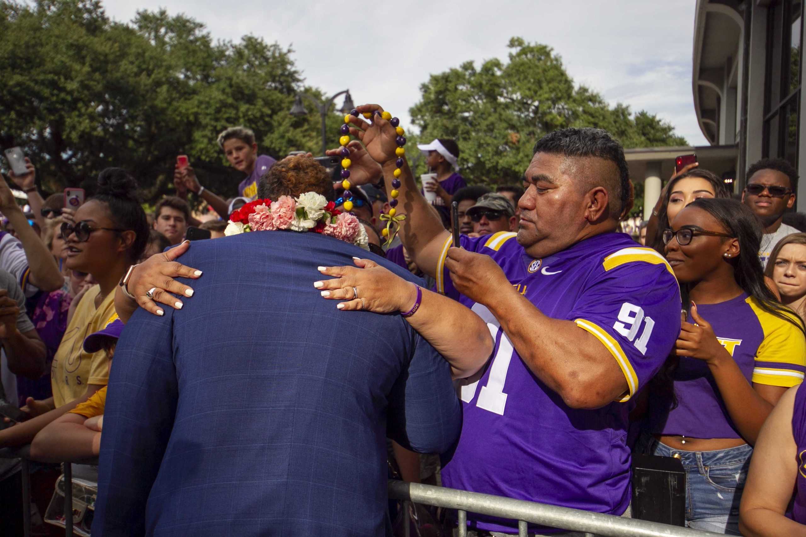 PHOTOS: LSU vs NSU, Walk Down Victory Hill